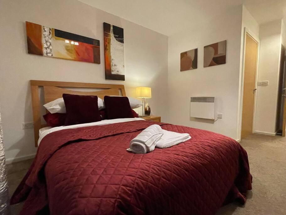 Cityfront Modern Apt Near City Centre/Etihad, Free Parking مانشستر المظهر الخارجي الصورة